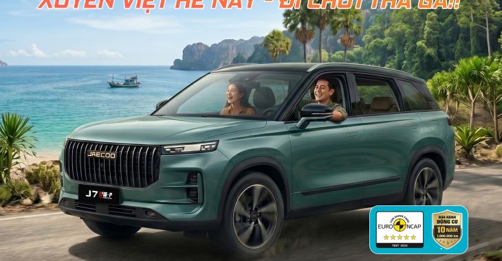 JAECOO J7 PHEV: XUYÊN VIỆT HÈ NÀY - ĐI CHƠI THẢ GA!!